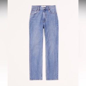 *SOLD* Abercrombie & Fitch Ultra High Rise Ankle Straight Jean